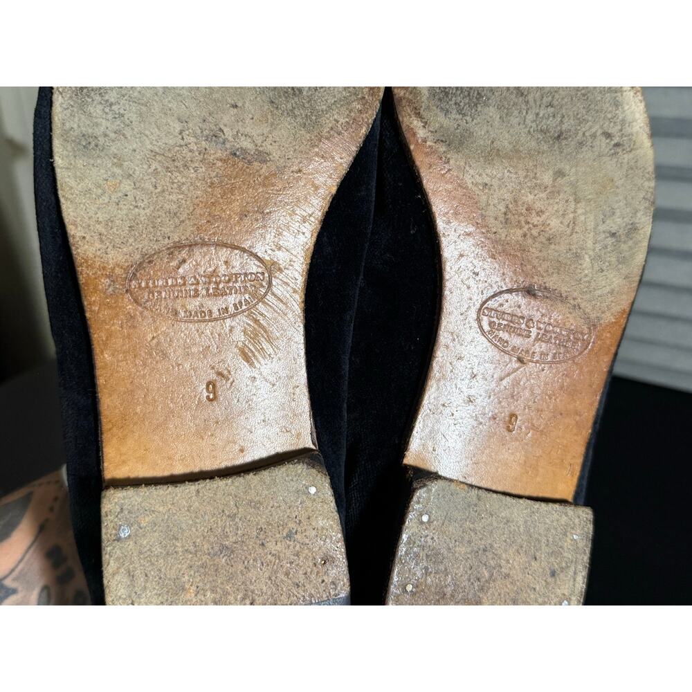 Stubbs & Wootton Horse Needlepoint Velvet Loafers Black Women’s Size 9 - Picture 10 of 10